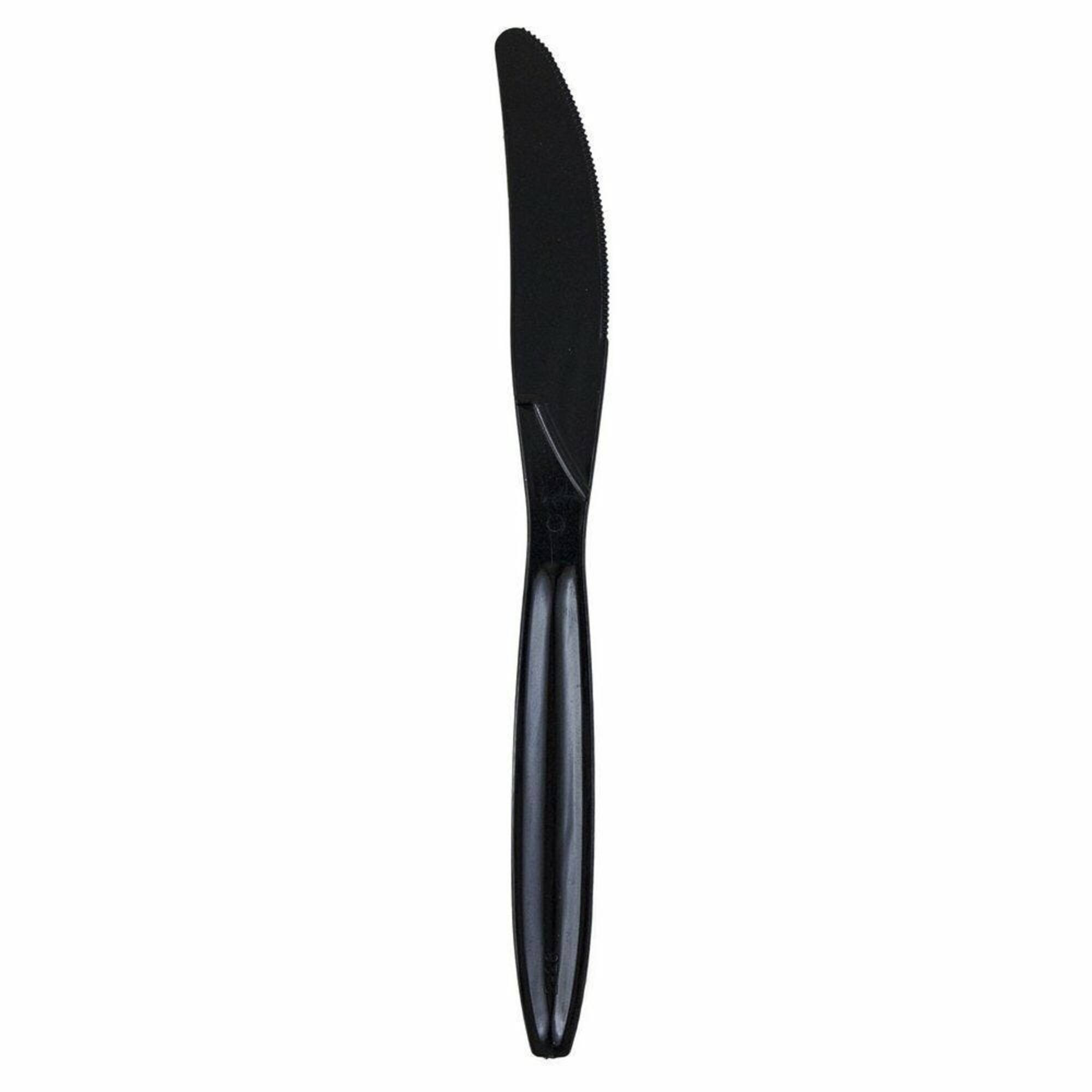 JAM Paper Premium Utensils Plastic Knives Party Pack